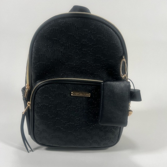 JUICY COUTURE large black backpack , NWT - Picture 1 of 16